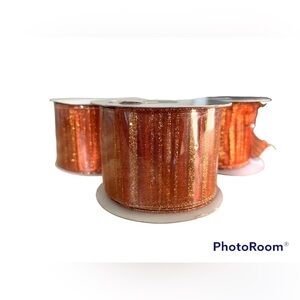 NO Brand/Fall Inspired Ribbon/3 Rolls